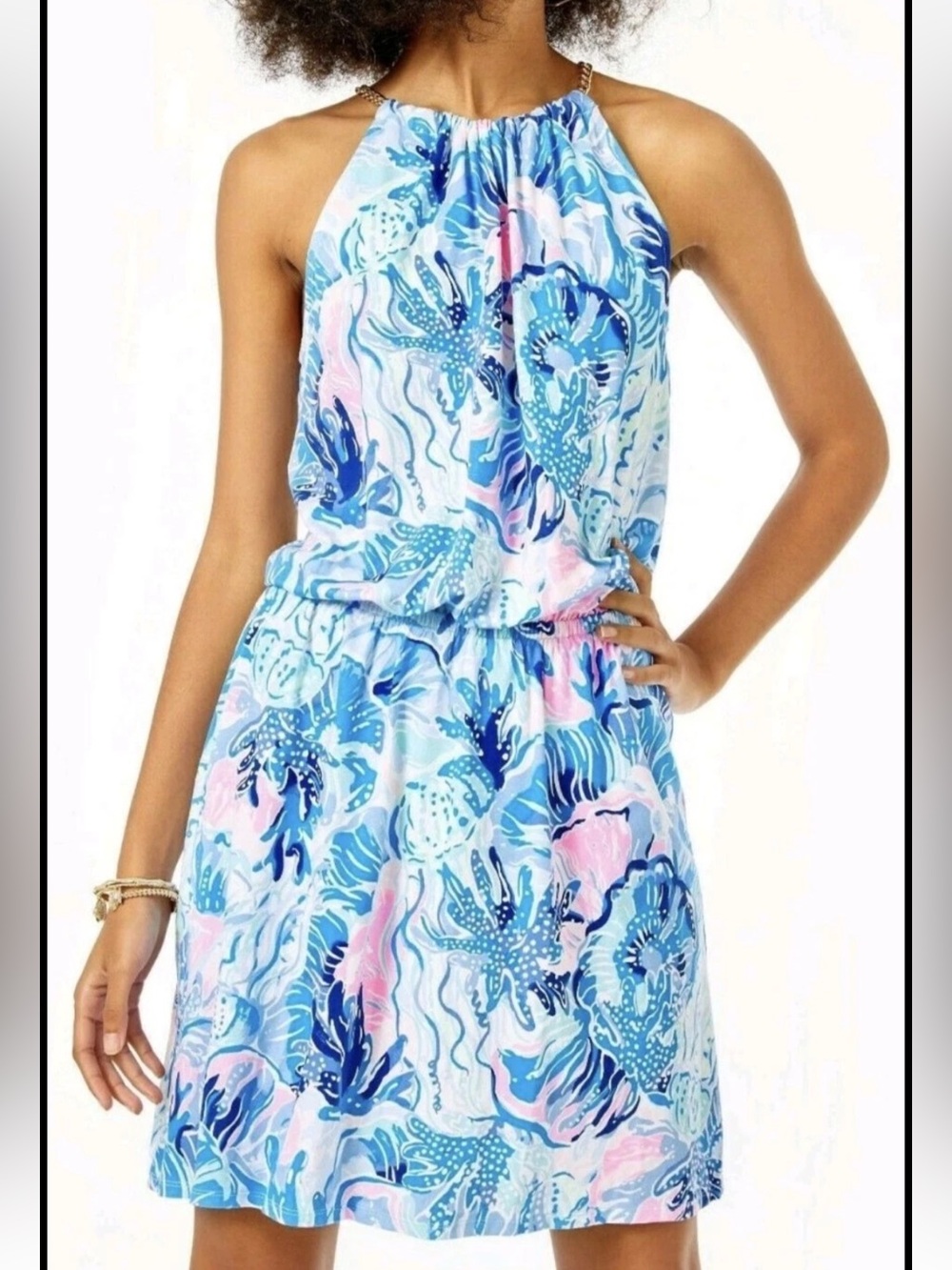 LILLY PULITZER Bowen Skort Romper "SHADE SEEKERS"